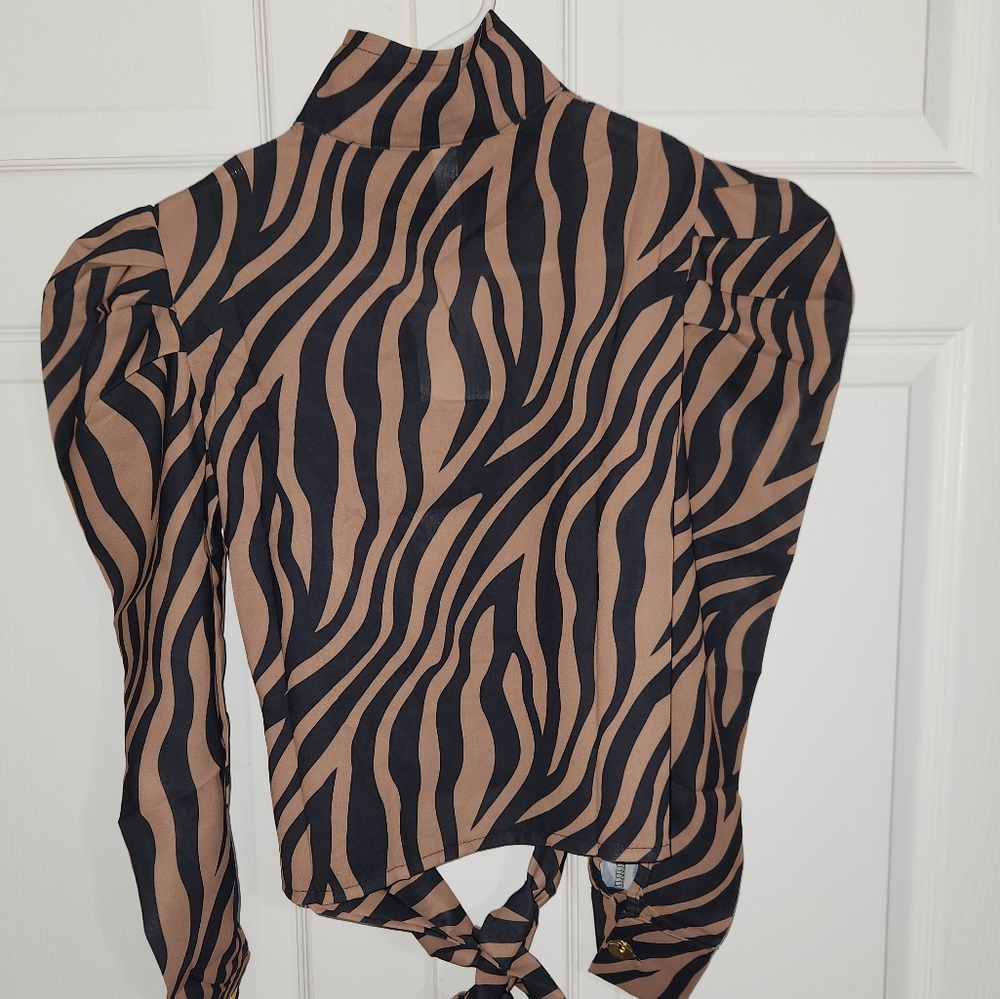 Print blouse - Picture 3 of 3